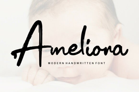 Ameliora: A Handwritten Font for Digital Design