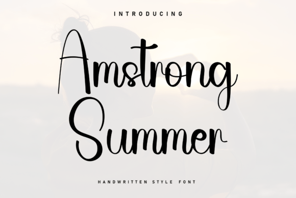 Amstrong Summer: A Handwritten Font for Editorial Design