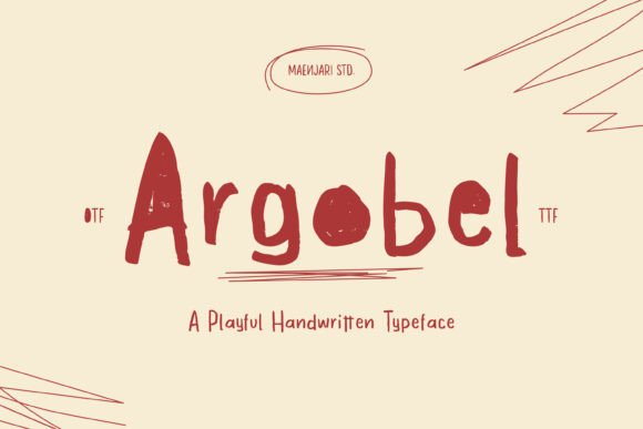 Argobel: A Whimsical Handwritten Font for Editorial Joy