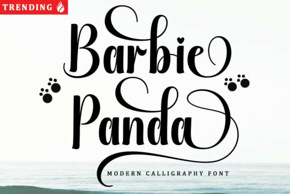 Barbie Panda: A Playful Script Font for Web Design