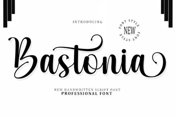 Bastonia: A Script Font for Polished Branding