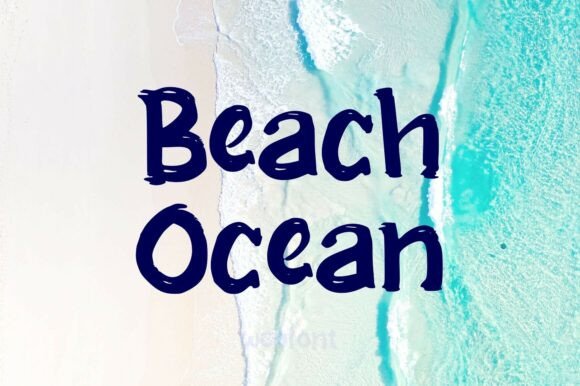 Beach Ocean: A Script Font for Polished Brands