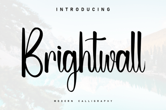 Brightwall: The Perfect Handwritten Font for Crafters