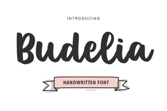 Budelia: A Handwritten Font for Digital Design