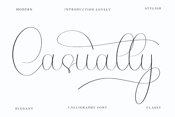 Casualty Font: A Festive Typeface for Holiday Branding