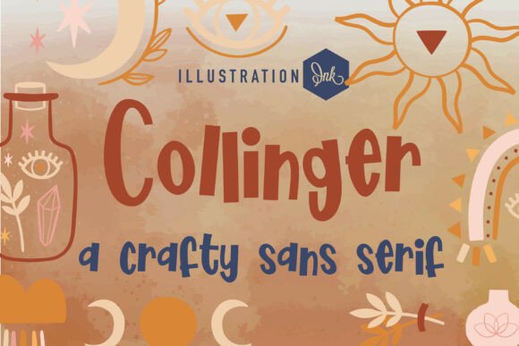 Collinger: A Hand-Touched Sans Serif Font for Web Design