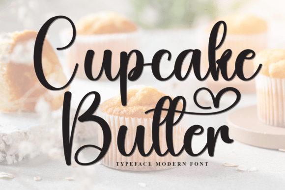 Cupcake Butter Font for Bold Branding