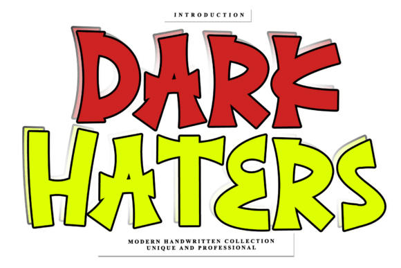 Dark Haters: A Designer’s Review of This Bold Script