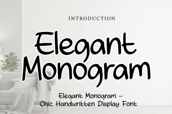 Elegant Monogram: A Typeface for Clear Campaigns