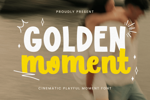 Golden Moments Font for Polished Branding