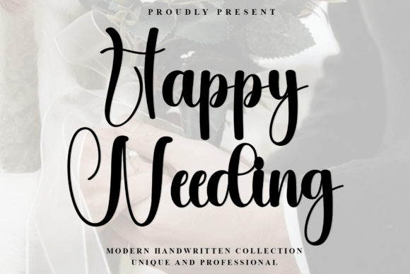 Happy Weeding Font: Elevate Your Brand Identity