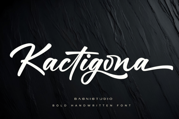 Kactigona: The Bold Handwritten Font for Marketers