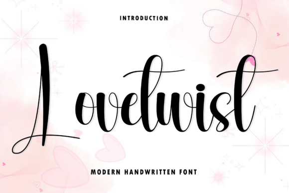 Lovetwist: A Modern Script Font for Web Design
