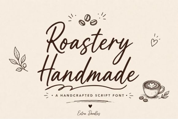 Roastery Handmade: A Soulful Script Typeface