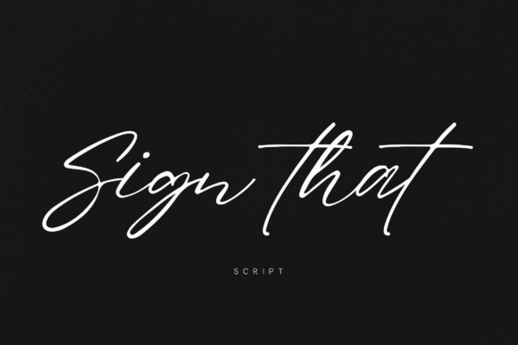 Sign That: A Kinetic Script Font for Makers