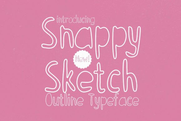 Snappy Sketch: The Playful Typeface for Bold Campaigns