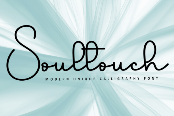 Soultouch: A Soft Script Font for Modern Branding