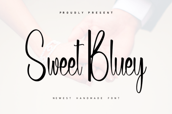 Sweet Bluey: A Handwritten Font for Crafters